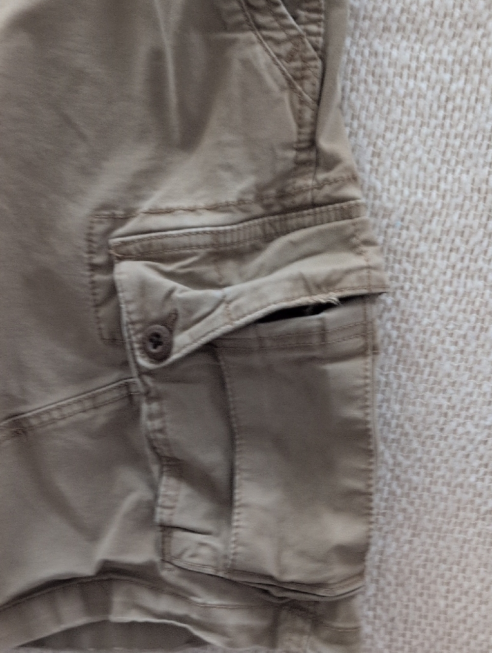 American Eagle Flex Khaki Cargo Shorts Men's 30 Utility Pockets Relaxed Fit - Picture 7 of 16